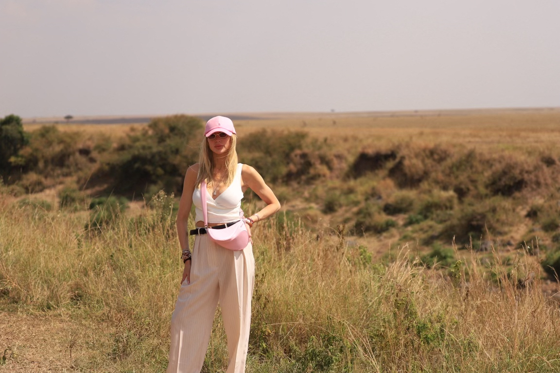 Christine Quinn channels her inner Indiana Jones on a Safari