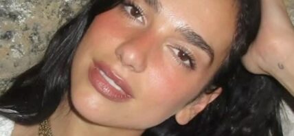 Dua Lipa close up