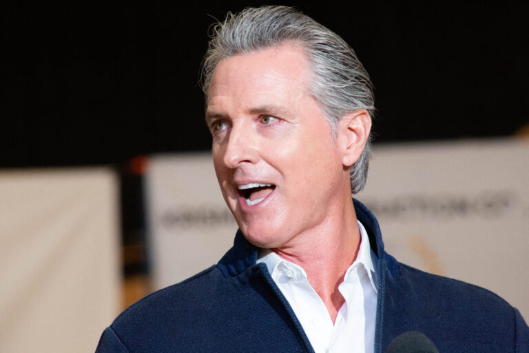 Gavin Newsom at Los Angeles: Film Tax Credit Press Conference