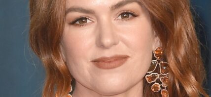 Isla Fisher close up