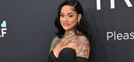 Kehlani on red carpet
