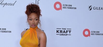 Megan Thee Stallion on red carpet