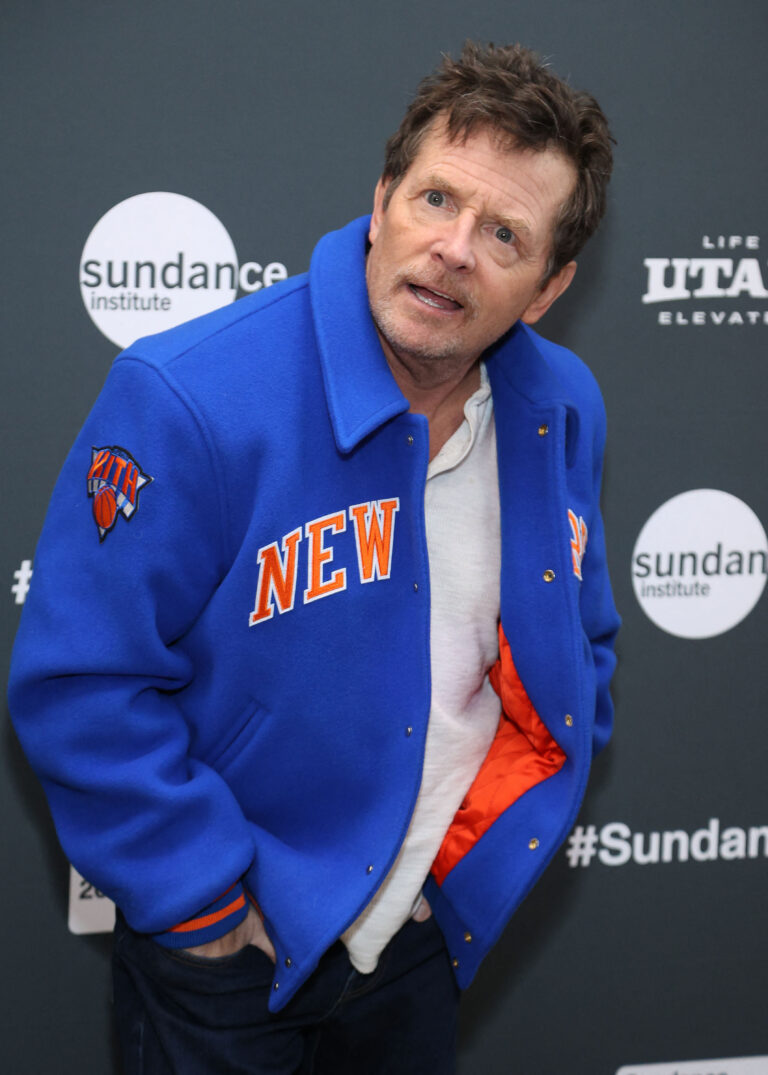 Michael J. Fox at the 2023 Sundance Film Festival