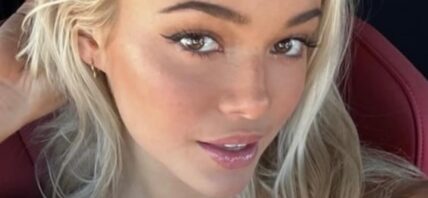 Olivia Dunne close up in a selfie