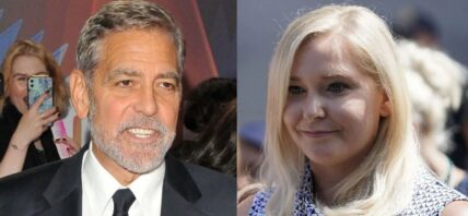 George Clooney, Virginia Giuffre photo collage