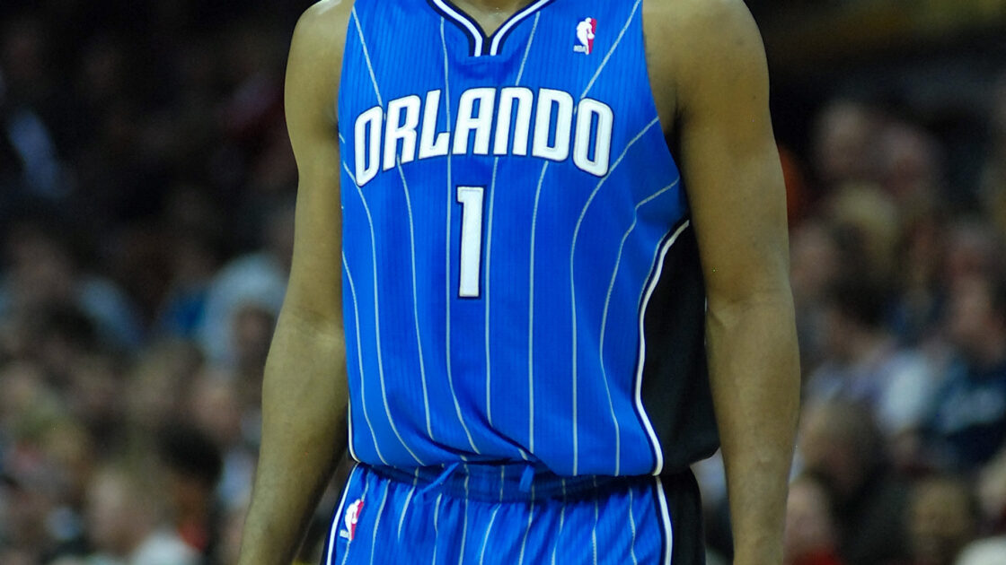 NBA star Gilbert Arenas.