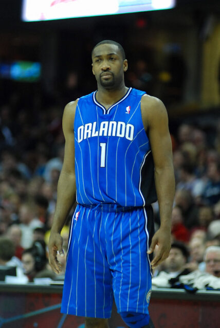 NBA star Gilbert Arenas.