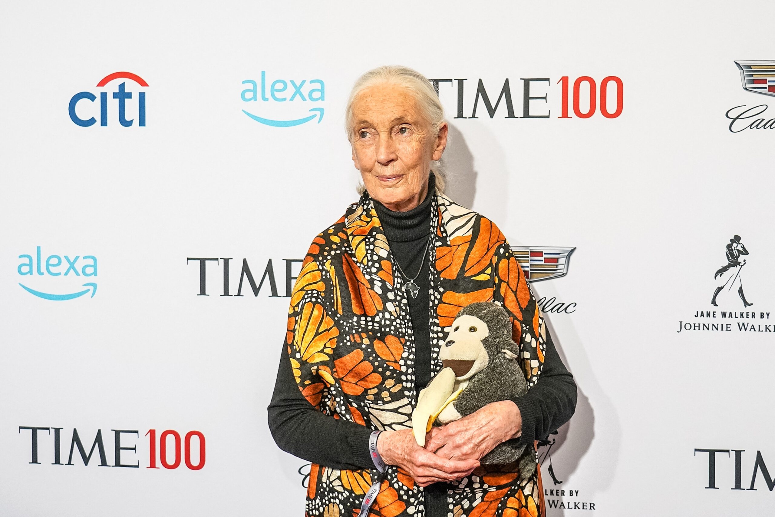 Jane Goodall at TIME 100 Gala 2019 at Jazz at Lincoln Center.