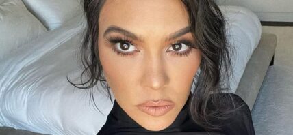 Kourtney Kardashian selfie