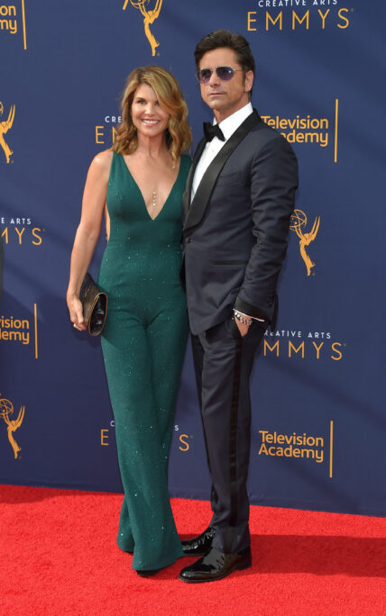Lori Loughlin, John Stamos at the Primetime Creative Arts Emmy Awards 2018