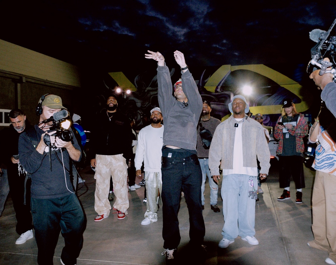 LA Party with rappers