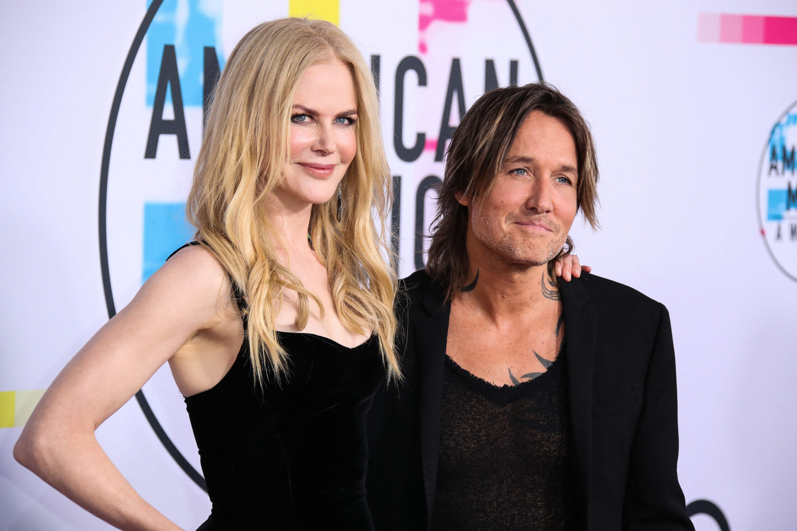 Nicole Kidman and Keith Urban at the 2017 American Music Awards