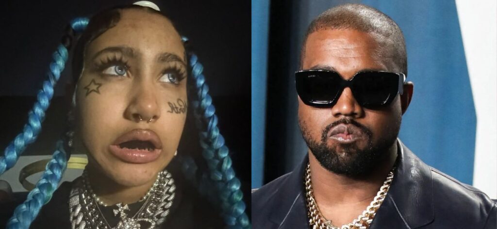 North West, Kanye West photo collage