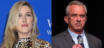 Olivia Nuzzi (left) RFK Jr. (right)