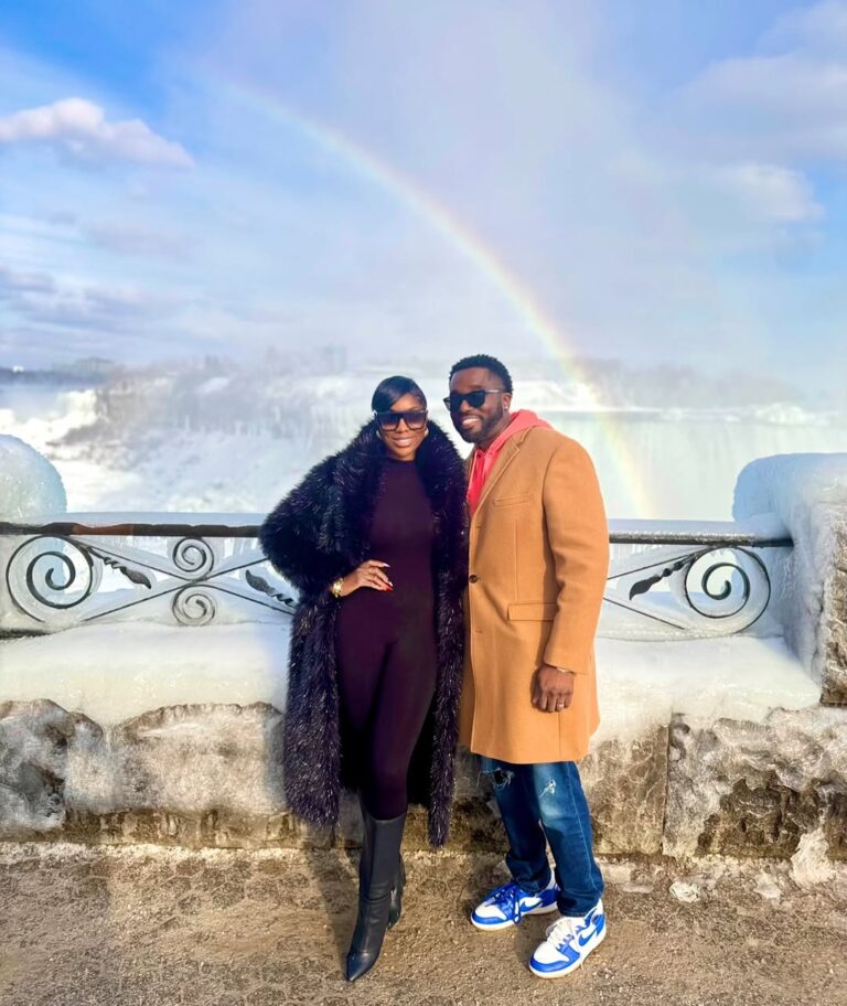 Wendy Osefo and her husband, Eddie.