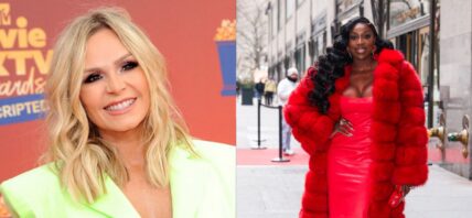 Photo collage of Wendy Osefo and Tamra Judge.