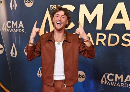 Bailey Zimmerman at the 58th Annual CMA Awards