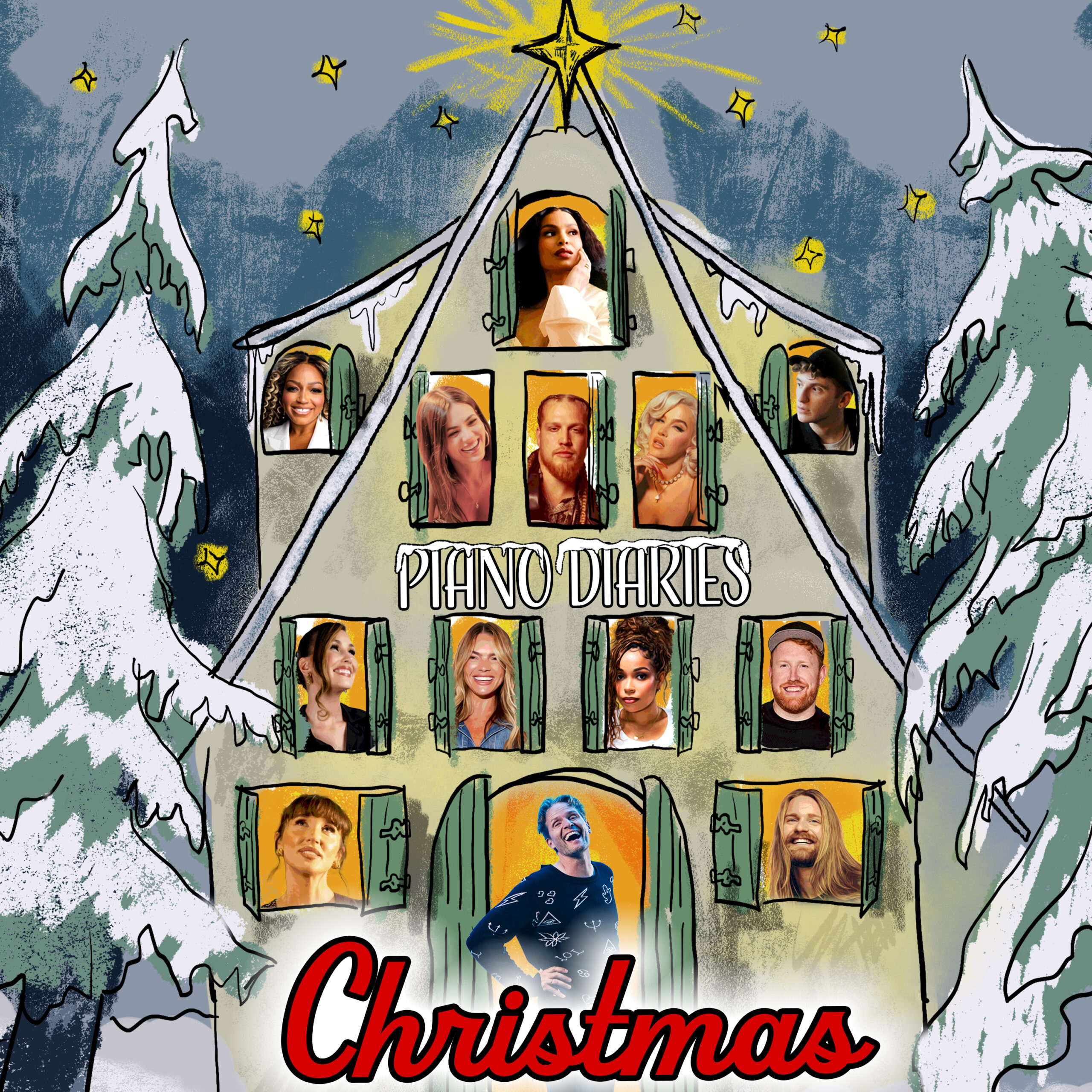 Toby Gad's Christmas Album Cover