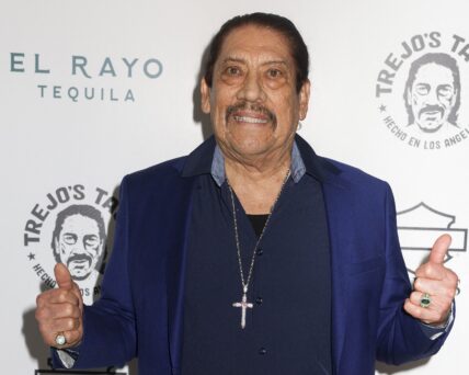 Danny Trejo attends VIP Launch Party at the Trejo's Tacos in Notting Hill, London - 18 Apr 2024