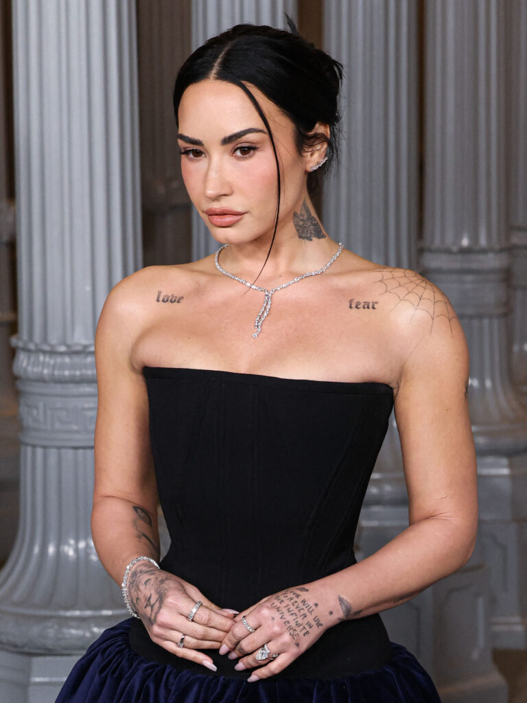 Demi Lovato at the 14th Annual LACMA Art + Film Gala 2025