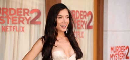 Georgina Mazzeo on red carpet