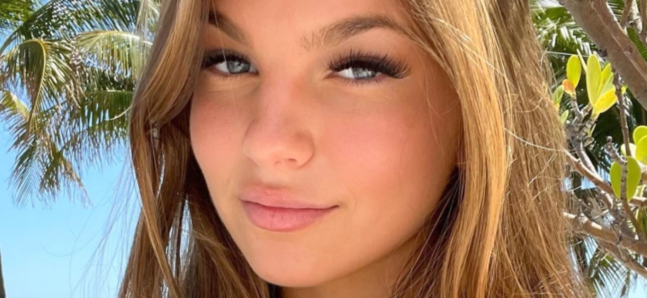 Grace Boor Spills Out Of String Bikini That ‘Only Just Fits’