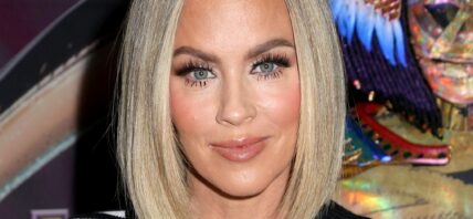 Jenny McCarthy at the Masked Singer Exhibit with Jenny McCarthy-Wahlberg