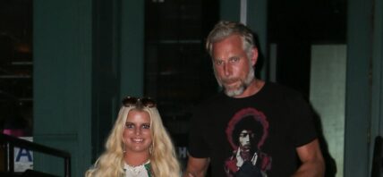 Jessica Simpson and husband Eric Johnson photographed