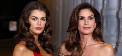 Kaia Gerber and her mother Cindy Crawford