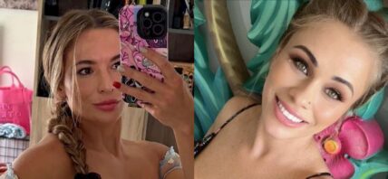 Maryna Moroz (left) Paige VanZant (right)