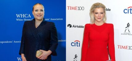 A photo collage of Meghan McCain, Megyn Kelly.