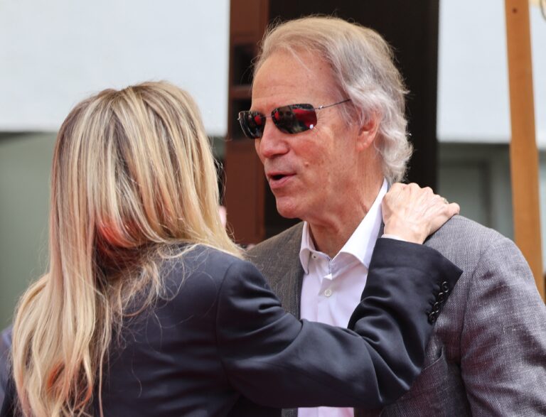 Michelle Pfeiffer and David E. Kelley at TCM Hosts Handprint And Footprint Ceremony Honoring Michelle Pfeiffer