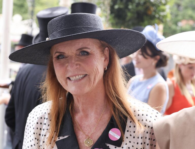 Sarah Ferguson at the Royal Ascot 2025 Day 4