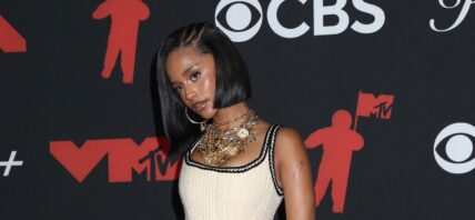 Tyla on red carpet