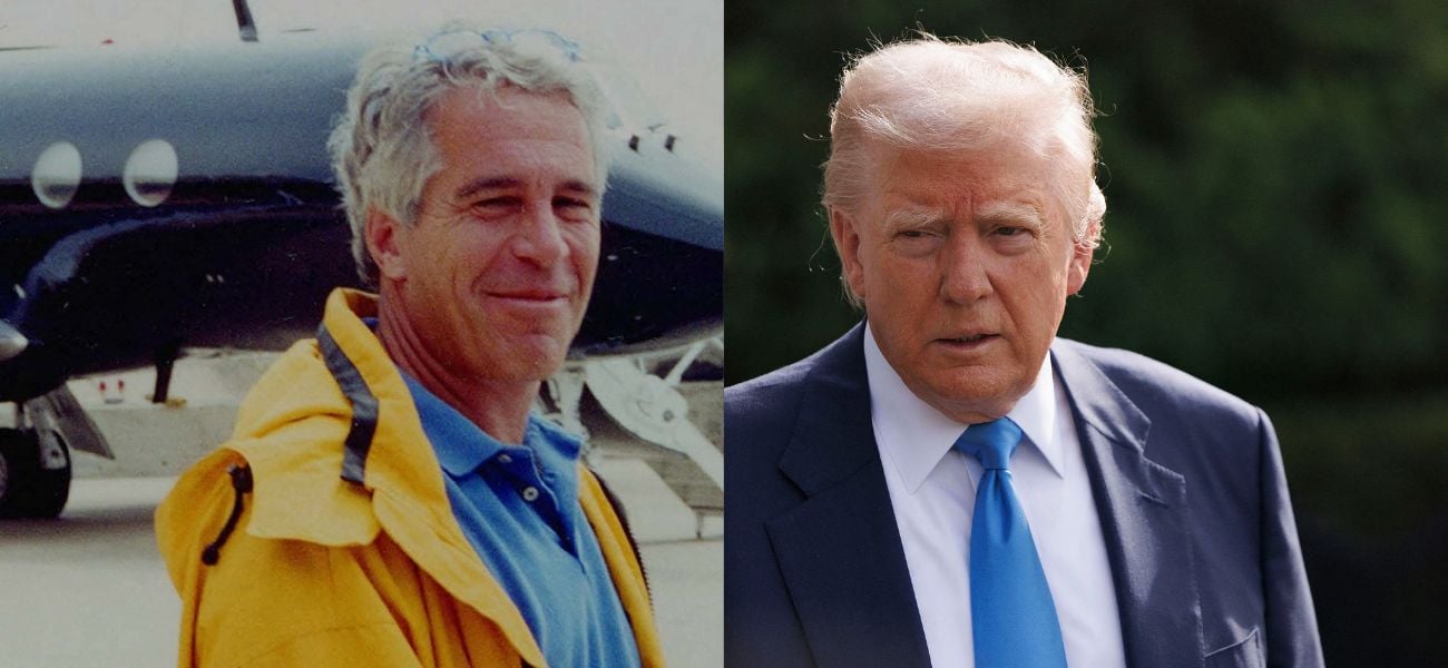 DOJ Sparks Outrage As Damning Trump Photos Vanish From Epstein File Site