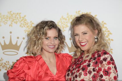 Jodie Sweetin and Candace Cameron at Hallmark Channel And Hallmark Movies And Mysteries 2019 Winter TCA Tour