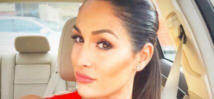 Nikki Bella in car
