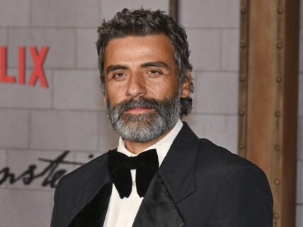 Oscar Issac at Frankenstein premiere