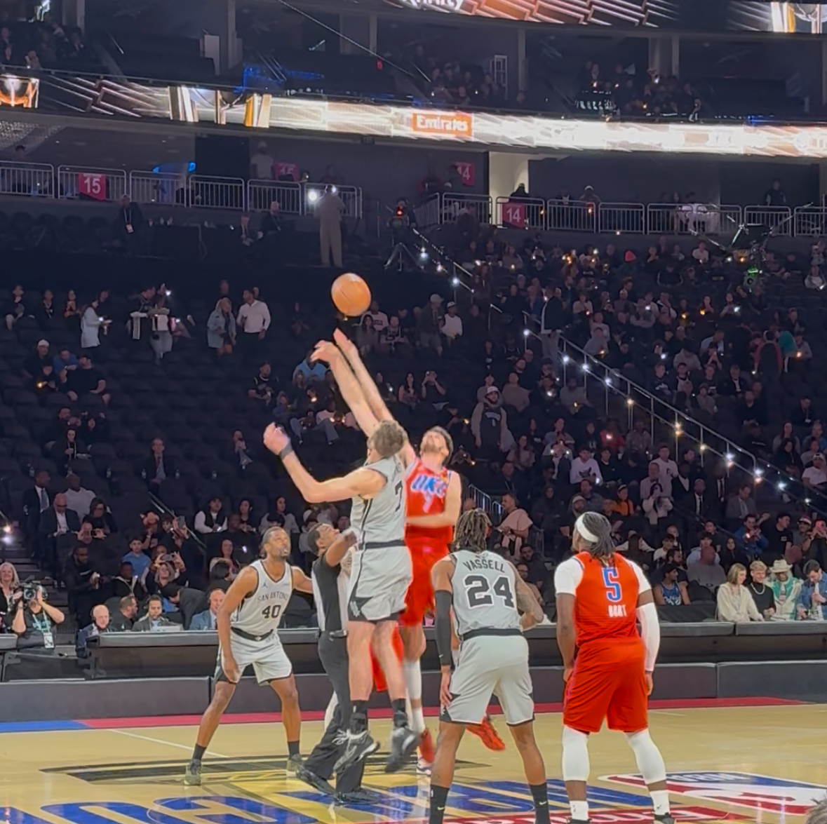 Spurs vs OKC NBA Cup Semifinals