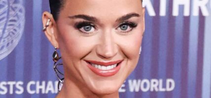 Katy Perry smiling close up