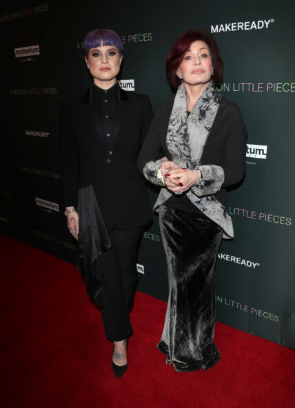 Kelly Osbourne and mom Sharon Osbourne at A Million Little Pieces