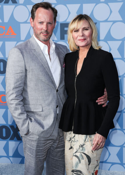 Kim Cattrall and Russell Thomas at FOX Summer TCA 2019 All-Star Party