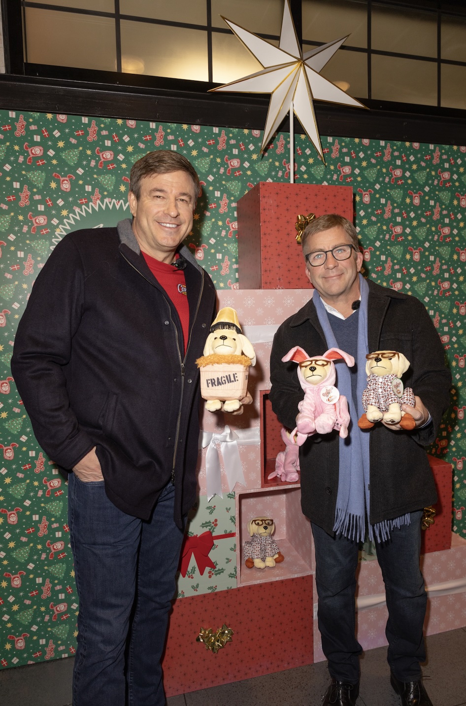 Peter Billingsley and Todd Graves at Raising Cane's pop up