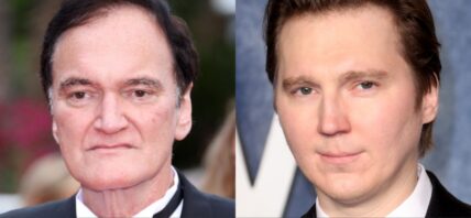 Collage of Quentin Tarantino and Paul Dano