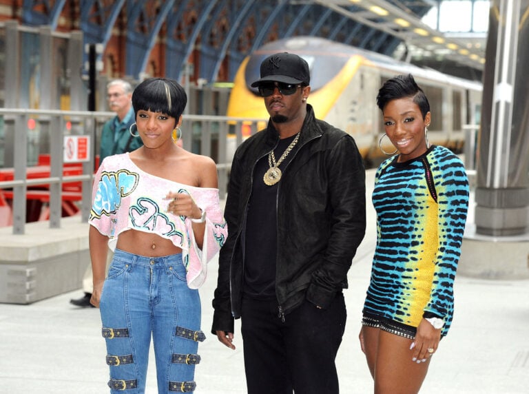 Dawn Richard and Diddy of Dirty Money.