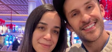 Jimmy Fowlie and his sister take a selfie