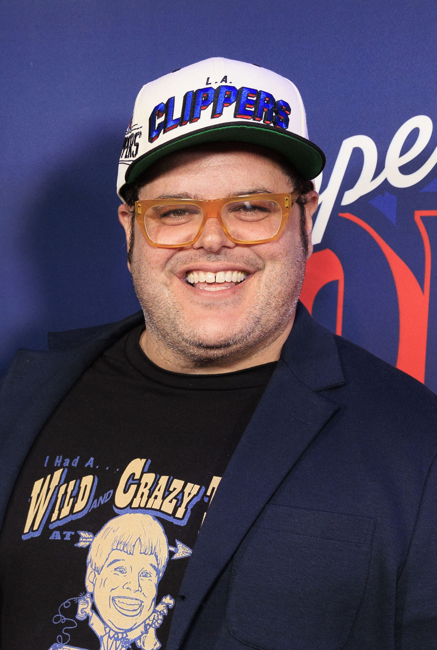 Josh Gad at Los Angeles Clippers Season Opener