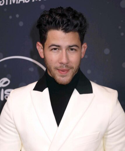 Nick Jonas at A Very Jonas Christmas Movie