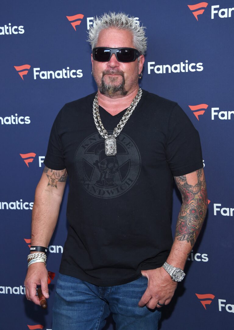Guy Fieri at Michael Rubin's 2022 Fanatics Super Bowl Party