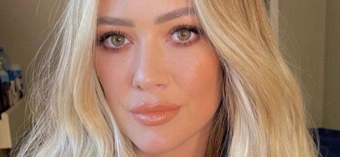 Hilary Duff’s White Halter Gown Breaks ‘Slayage Meter’